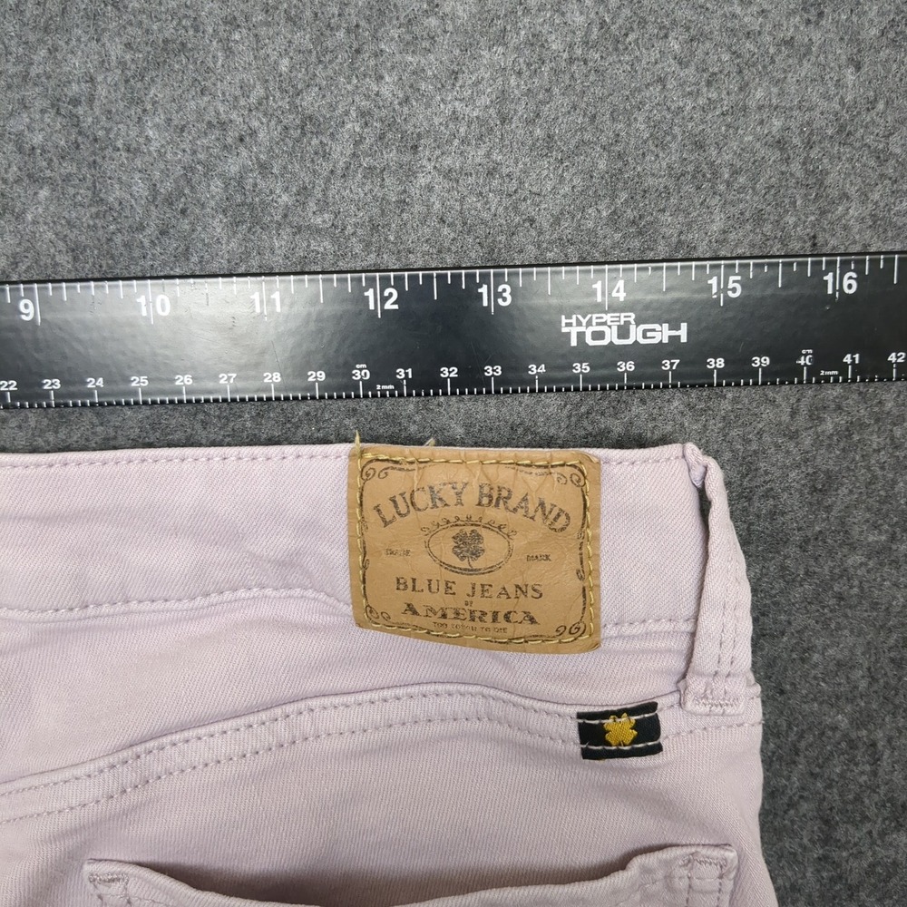 Lucky‎ Brand Lolita Skinny Jeans Women's Size 6/28 Lavender Casual - Picture 11 of 14